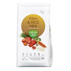 Natura Diet Mini pescado y arroz pienso para perros