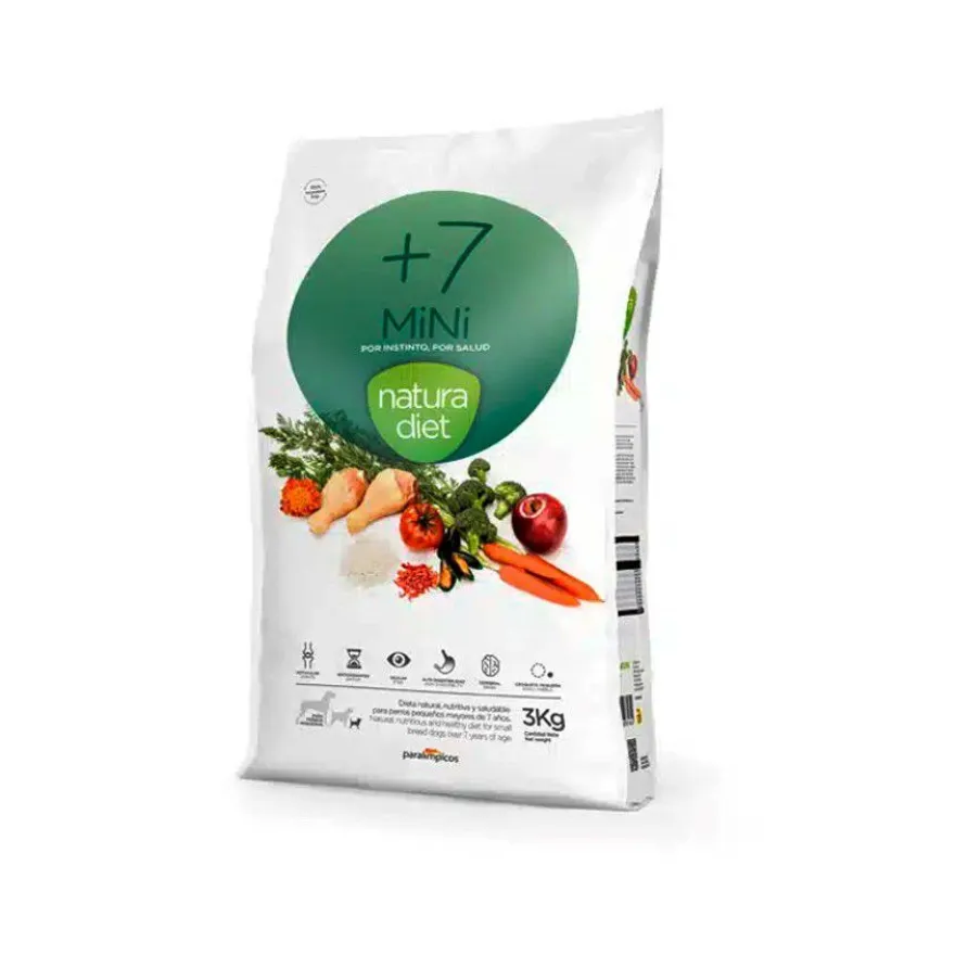 Natura Diet +7 Mini pienso para perros