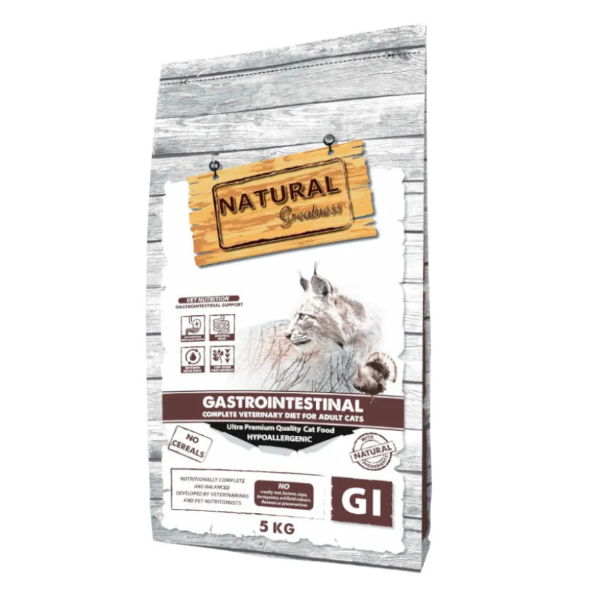 Natural Greatness Gastrointestinal Pavo Pienso Hipoalergénico para gatos