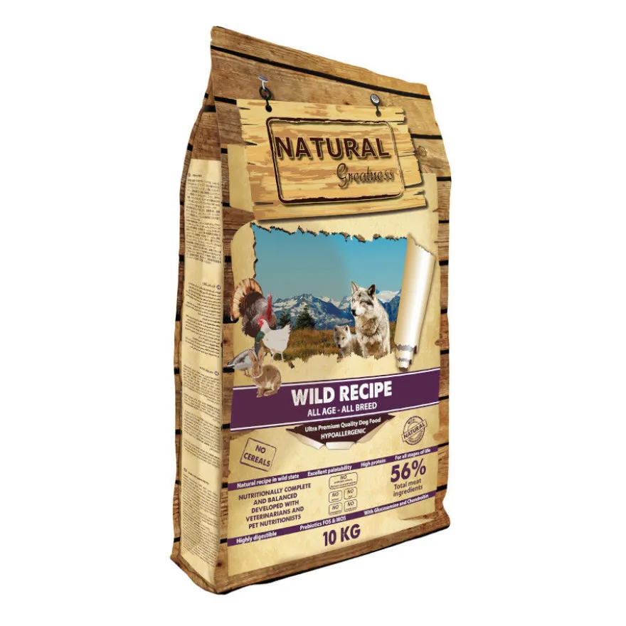 Natural Greatness Receta Salvaje pienso para perros