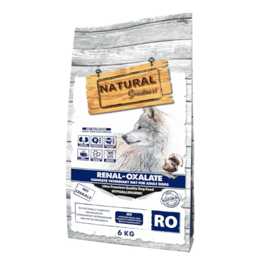 Natural Greatness Renal-Oxalate Pavo Pienso Hipoalergénico para perros
