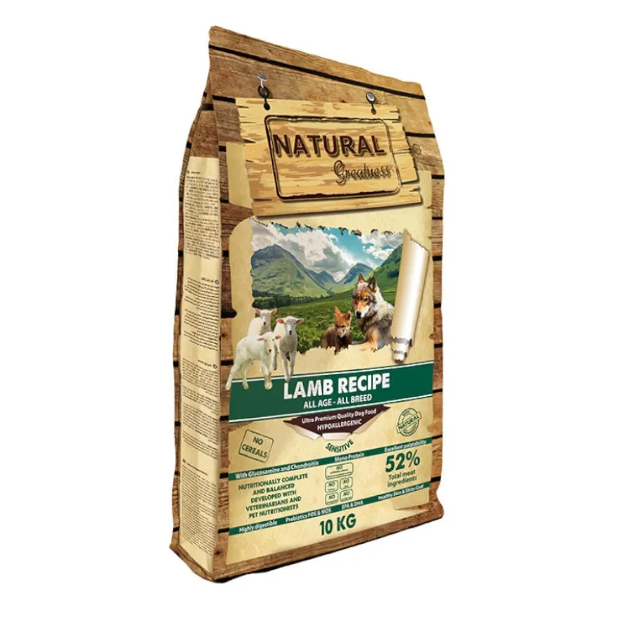 Natural Greatness Sensitive Cordero pienso para perros