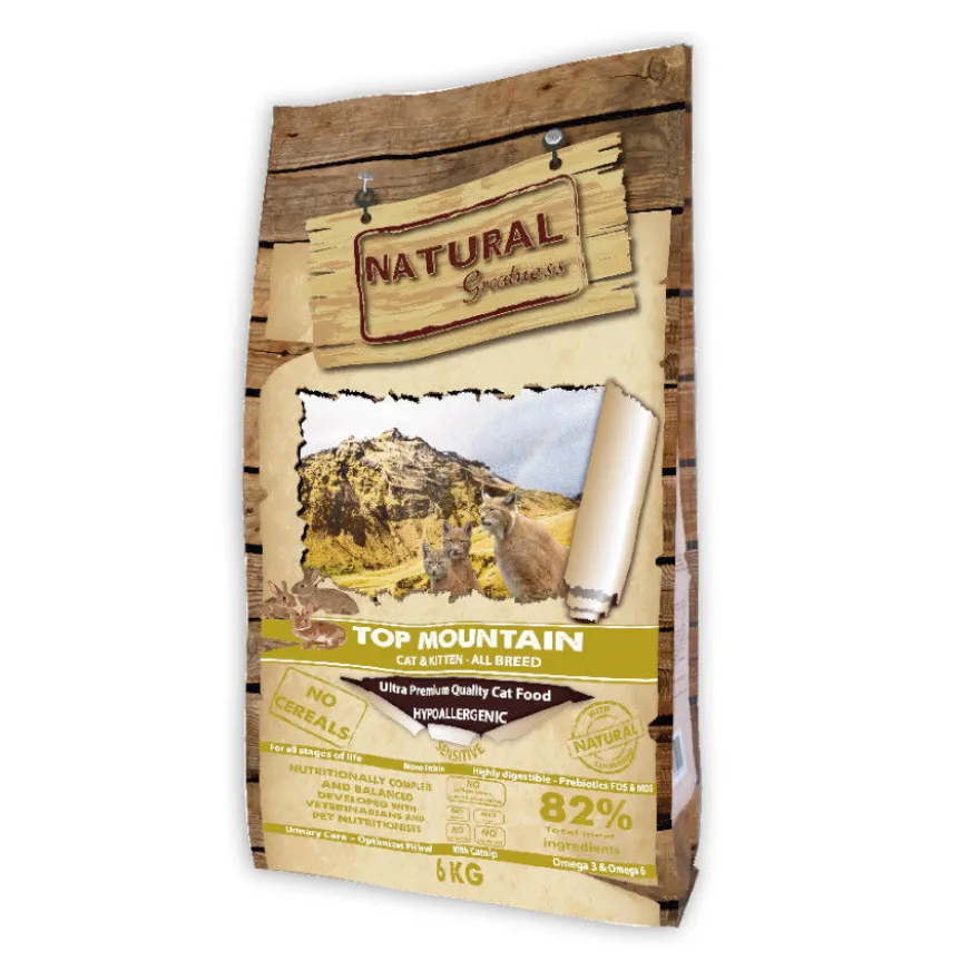 Natural Greatness Top Mountain pienso para gatos