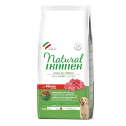 Natural Trainer Adult Maxi Buey y Arroz pienso para perros