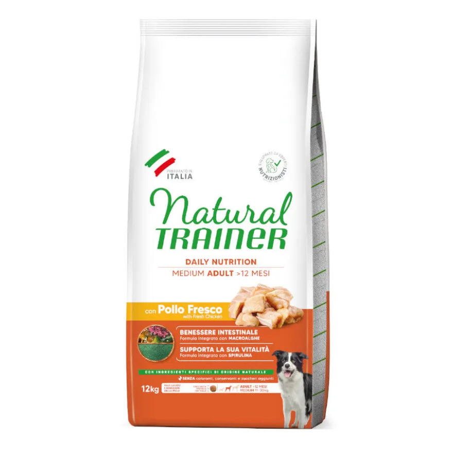 Natural Trainer Adult Medium Pollo pienso para perros