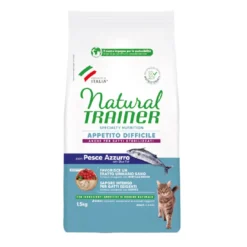 Natural Trainer Exigent con Pescado Azul Pienso para gatos
