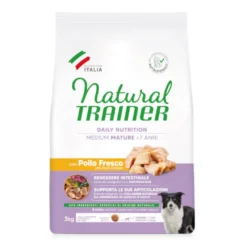 Natural Trainer Mature Medium Pollo pienso para perros