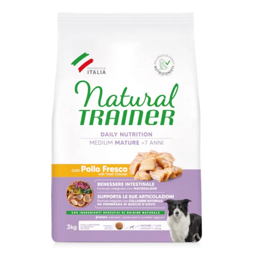 Natural Trainer Mature Medium Pollo pienso para perros