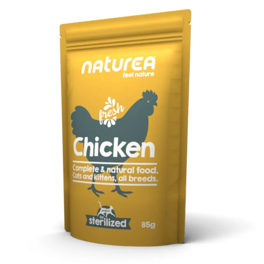 Naturea Esterilizado Pollo sobre para gatos