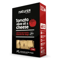 Naturea Galletas Tomate con Queso y Aceite de Oliva para perros