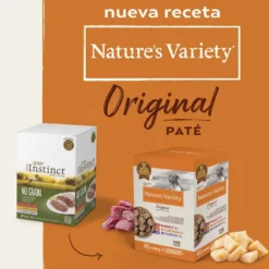 Nature's Variety Adult Mini Paté sobre para perros