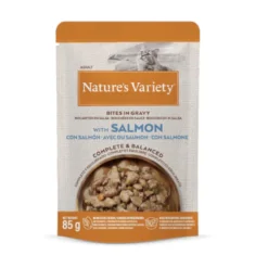Nature's Variety Adult Salmón sobre en salsa para gatos