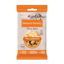 Nature's Variety Bocaditos Meat Bites Pollo Liofilizado para perros