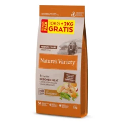 Nature's Variety No Grain Adult Medium Maxi Pollo pienso para perros