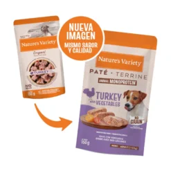 Nature's Variety Original Mini Adult Variety pavo sobre para perros