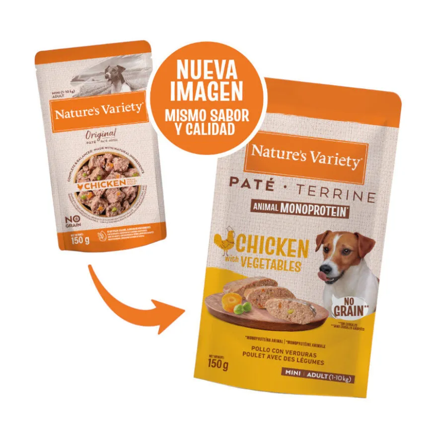 Nature's Variety Original Mini Adult pollo sobre para perros