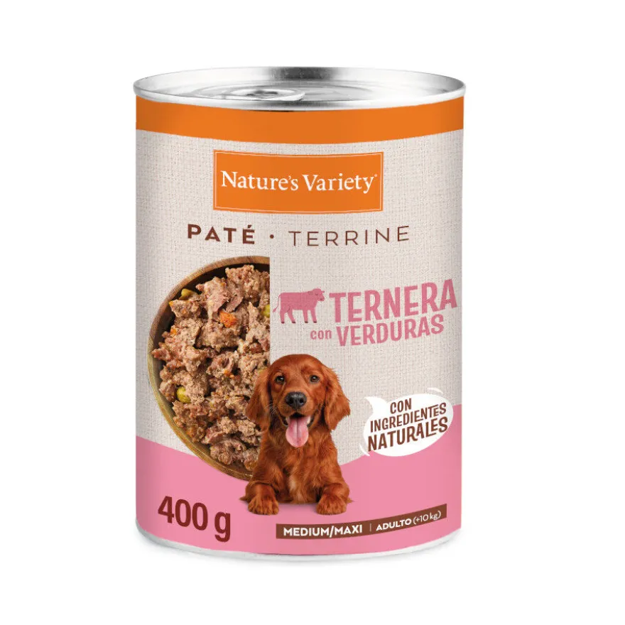 Nature's Variety Paté Ternera Lata para perros adultos medium