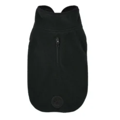 Nayeco Abrigo Fleece Jacket Negro para perros