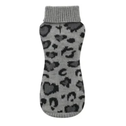 Nayeco Abrigo Leopard Jacquard Gris para perros