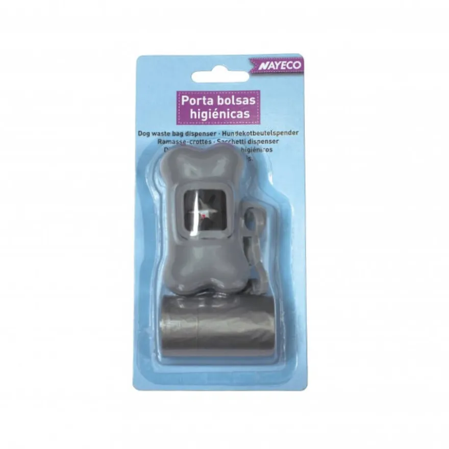 Nayeco Porta Bolsas + 40 Bolsas para heces de perros