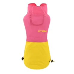 Nayeco X-TRM Chubasquero Rosa y Amarillo para perros