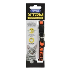 Nayeco X-Trm Neon Flash Naranja collar para gatos