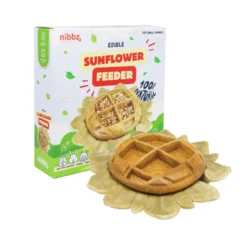 Nibbz Comedero de Girasol Comestibles complemento alimenticio para roedores