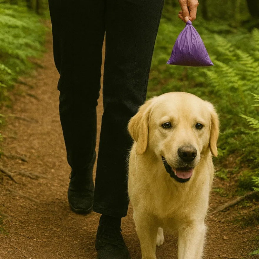 Nice Care Basic Bolsitas Rolls Lavanda para perros