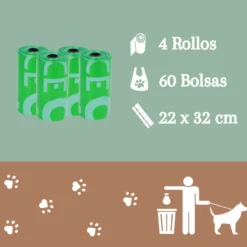 Nice Care Eco Bolsitas Rollo para perros