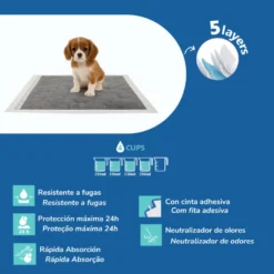 Nice Care Empapadores Carbon para perros