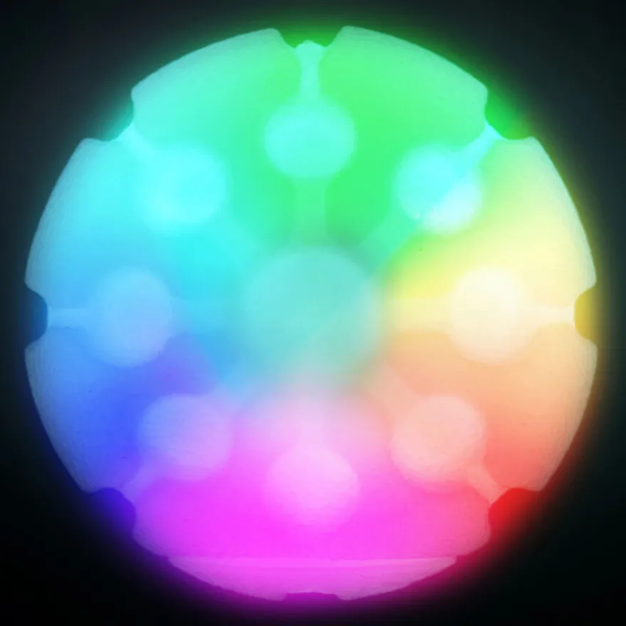 Nite Ize Glowstreak Disc-O LED Pelota para perros