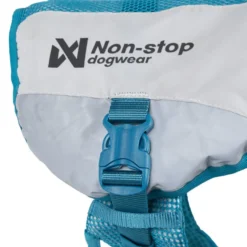 Non-stop Dogwear Chaleco Refrescante Gris y Turquesa para perros