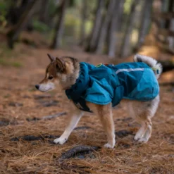 Non-stop Dogwear Chaqueta Azul y Verde para perros