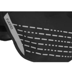 Non-stop dogwear Fjord Chubasquero Impermeable Negro para perros