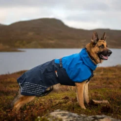 Non-stop dogwear Fjord Chubasquero Impermeable Azul para perros