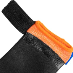 Non-stop dogwear Protector Botín Negro y Naranja para perros
