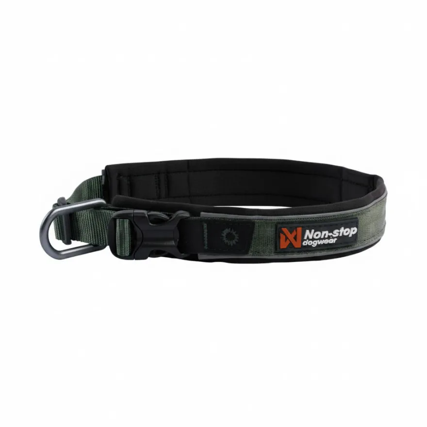 Non-stop dogwear Roam Collar Verde para perros