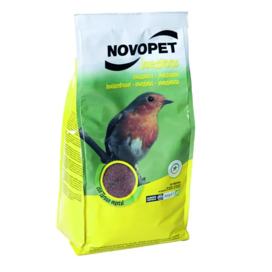 Novopet alimento para pájaros insectívoros