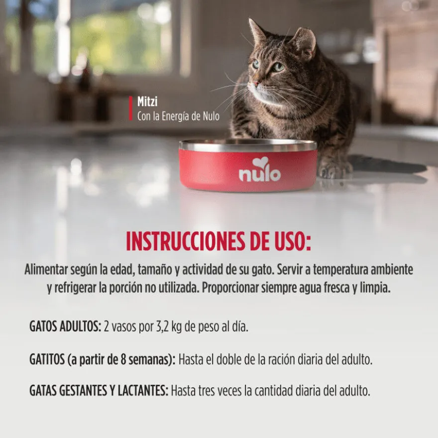Nulo Estofado de Pollo e Hígado de Pollo tarrina para gatos