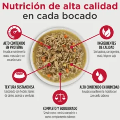 Nulo Estofado de Pollo y Salmón en Caldo Lata para perros