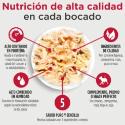Nulo Pollo en caldo sobres para gatos