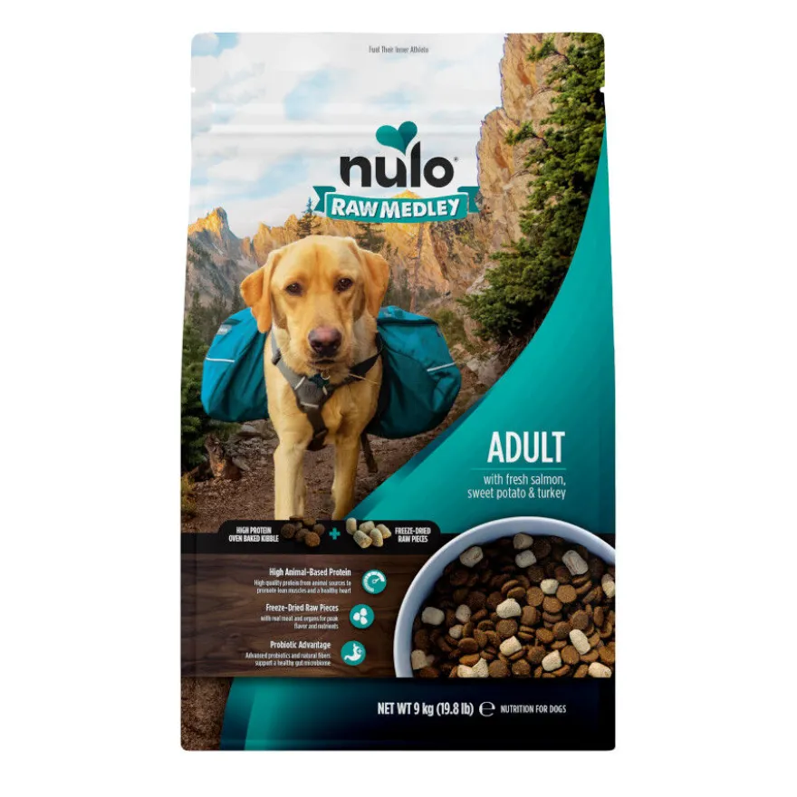 Nulo Raw Medley Salmón Boniato y Pavo Pienso para perros