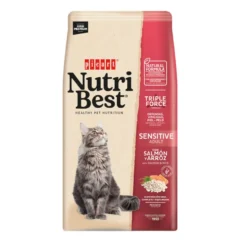 Nutribest Adult Sensitive Salmón y Arroz pienso para gatos