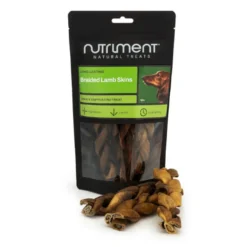 Nutriment Barrita Trenza Cordero Snack para perros