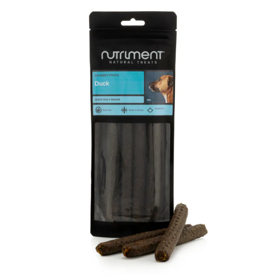 Nutriment Gourmet Barritas Pato Snack para perros