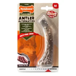 Nylabone Antler Alternative hueso mordedor de nylon para perros