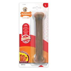 Nylabone Extreme Hueso Mordedor Sabor a Bacon para perros
