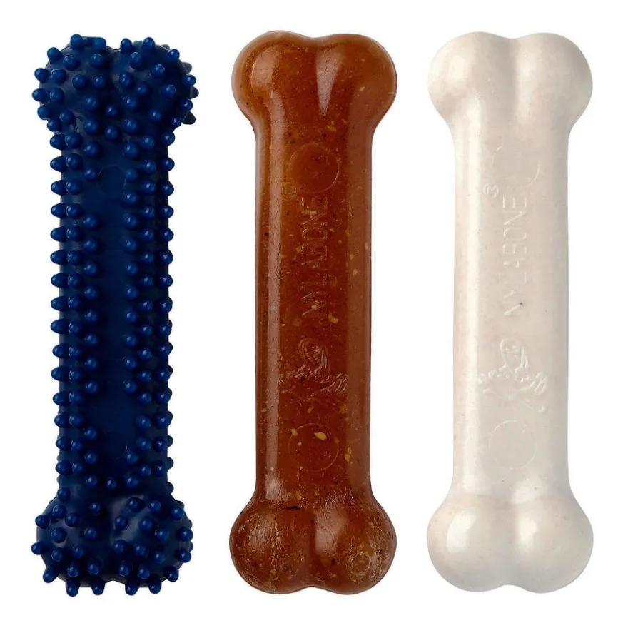 Nylabone Kit de Iniciación Mordedor Triple para cachorros