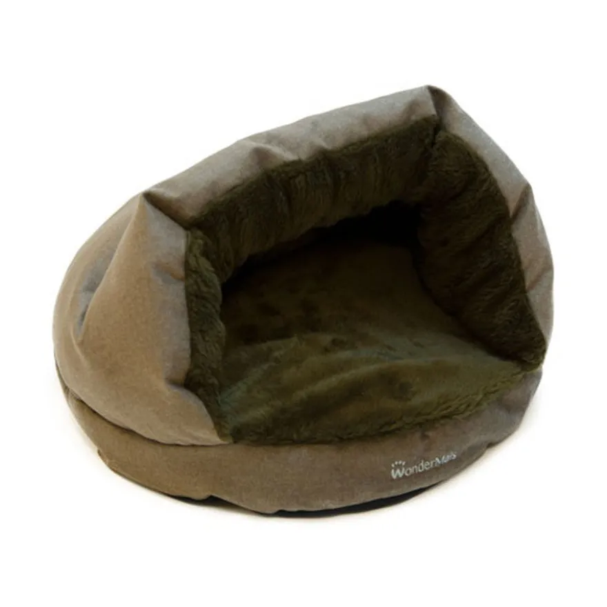Ombala Cueva marrón para gatos
