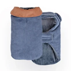 Outech Abrigo Estilo Aviador Rosa y Azul para perros